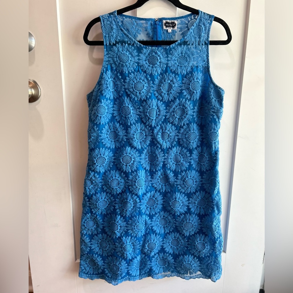 Embroidered floral dress